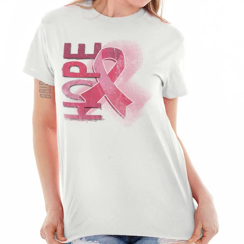 Hope Pink Ribbon T Shirt