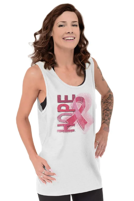 Hope Pink Ribbon Tank Top