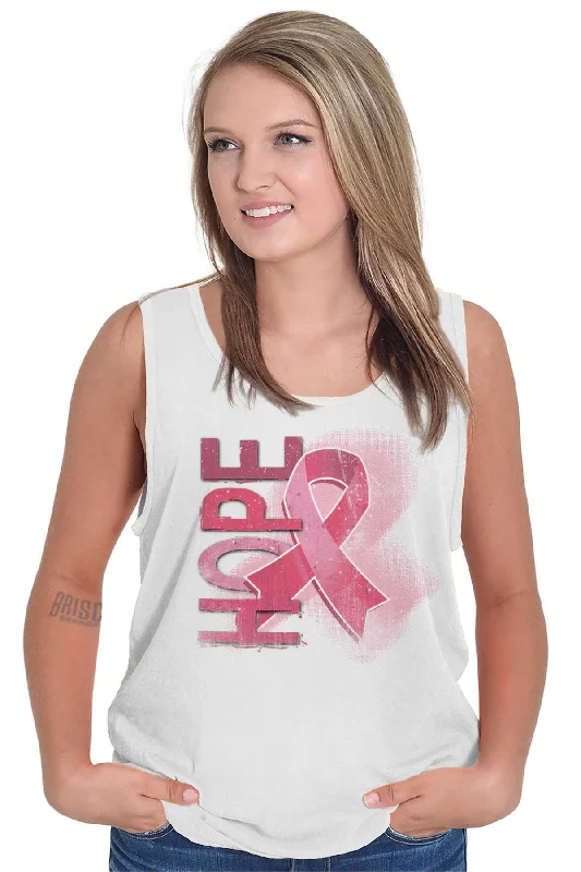 Hope Pink Ribbon Tank Top