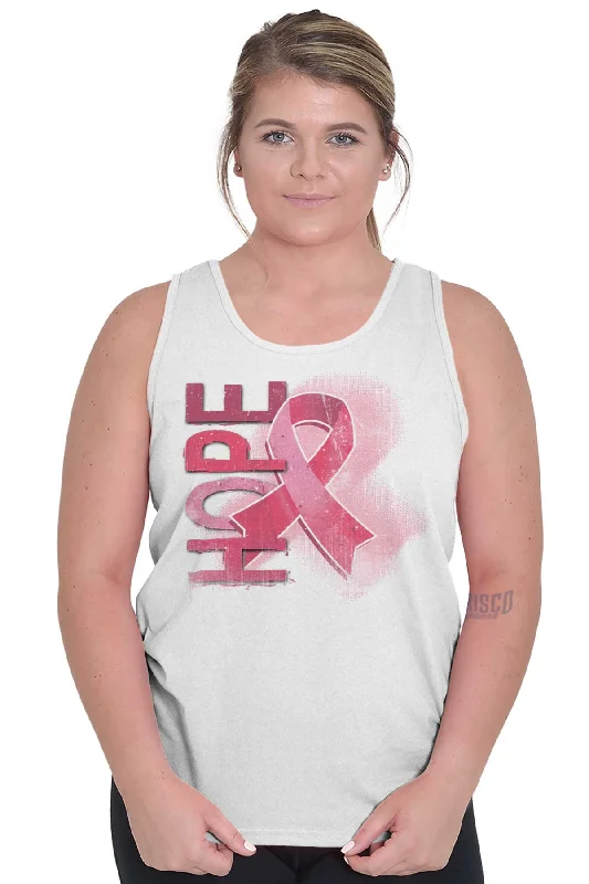 Hope Pink Ribbon Tank Top