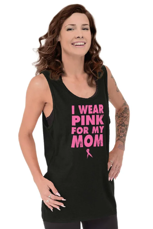 I Wear Pink For My Mom Tank Top