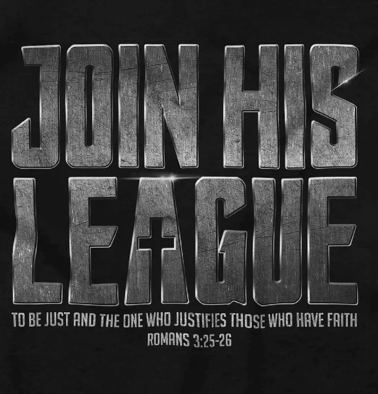 Join His League Junior Fit V-Neck T-Shirt