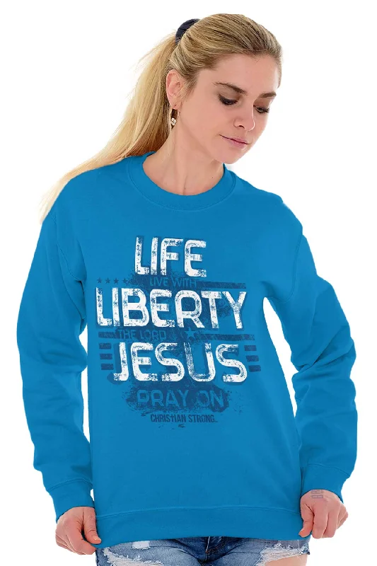 Live Liberty Crewneck Sweatshirt