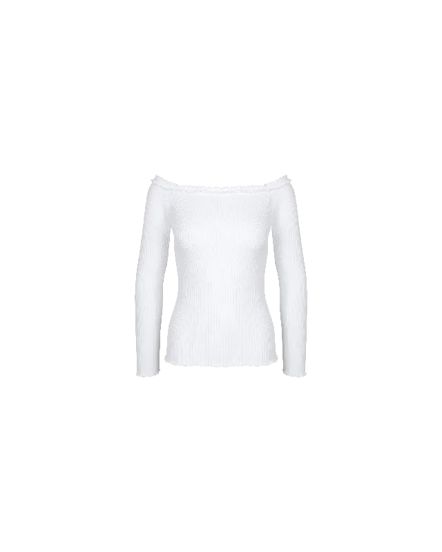 LOLLO LONG SLEEVE WHITE