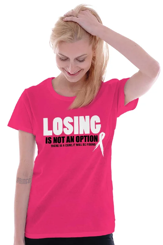 Breast Cancer Awareness Ladies T Shirt