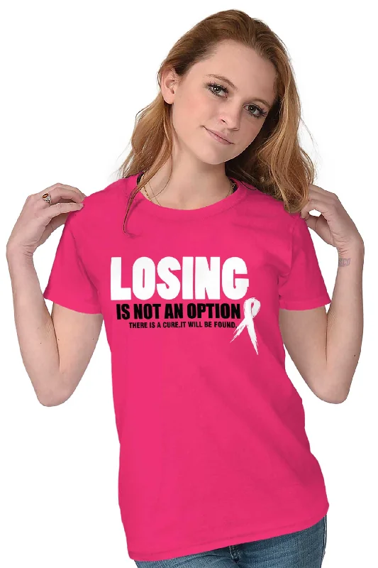 Breast Cancer Awareness Ladies T Shirt