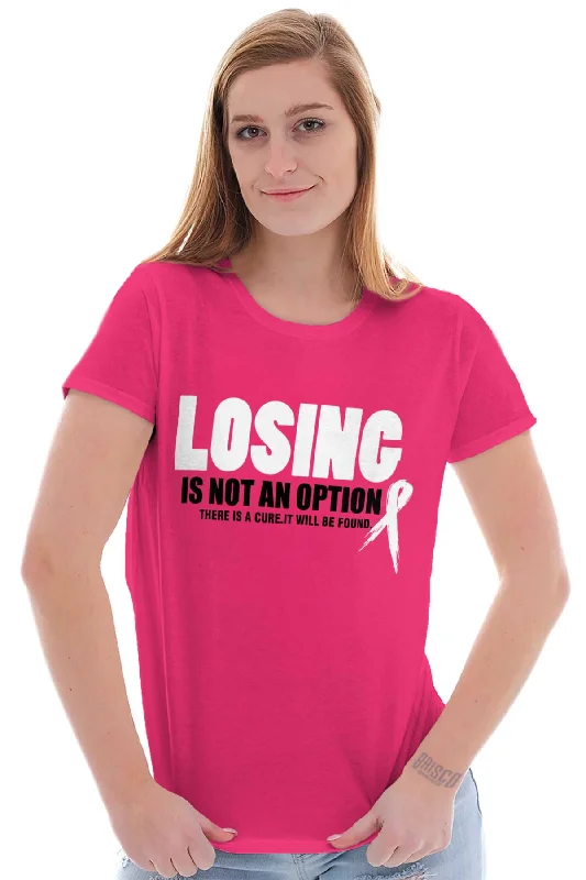 Breast Cancer Awareness Ladies T Shirt