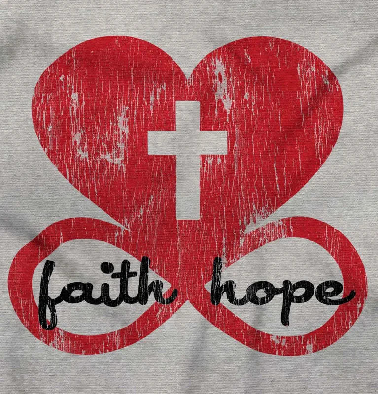 Love Faith Hope Youth Hoodie