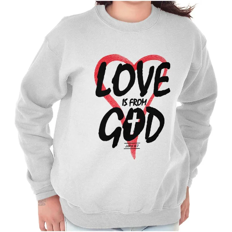 Love is From God Youth Sweatshirt