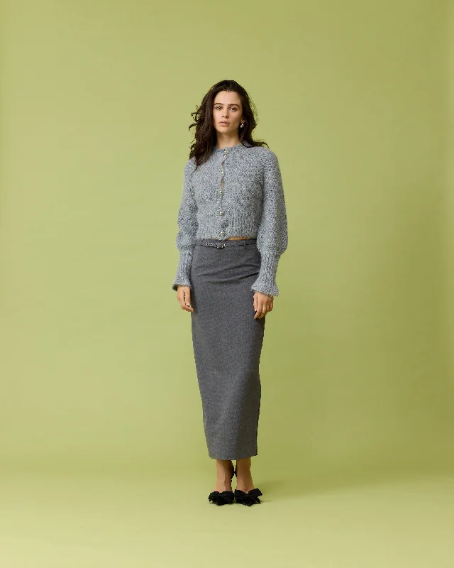 MATILDA CARDIGAN GREY MARLE