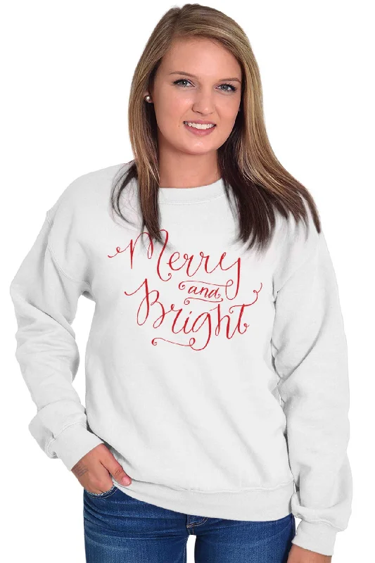 Merry & Bright Crewneck Sweatshirt