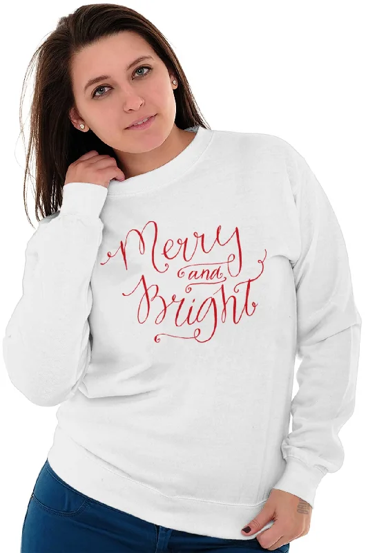 Merry & Bright Crewneck Sweatshirt