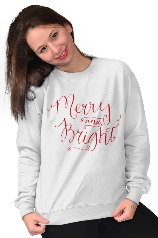 Merry & Bright Crewneck Sweatshirt