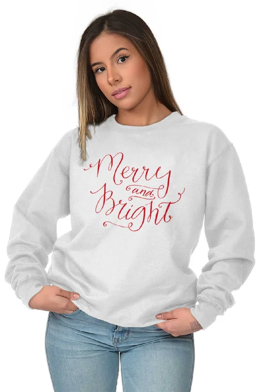 Merry & Bright Crewneck Sweatshirt