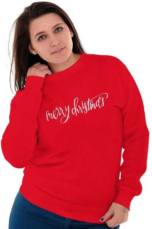 Merry Christmas Crewneck Sweatshirt