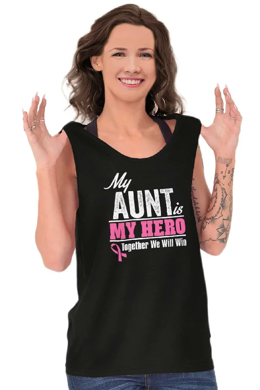 My Aunt My Hero Tank Top