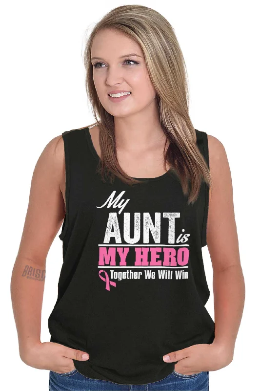 My Aunt My Hero Tank Top