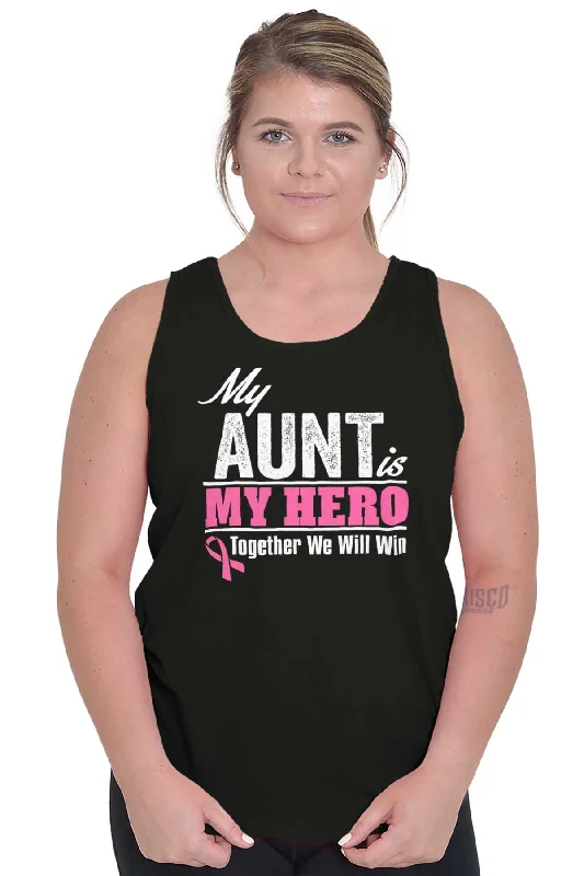 My Aunt My Hero Tank Top