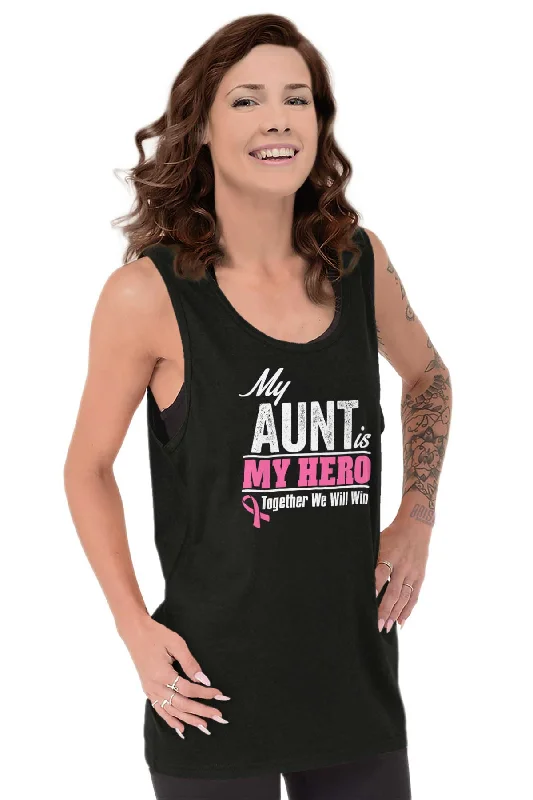 My Aunt My Hero Tank Top