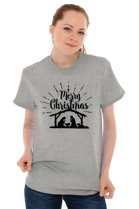 Nativity Xmas T Shirt