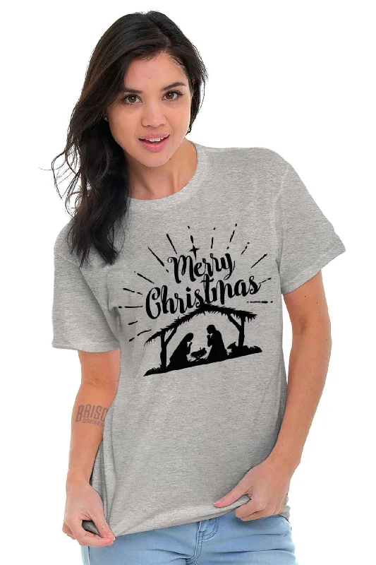 Nativity Xmas T Shirt