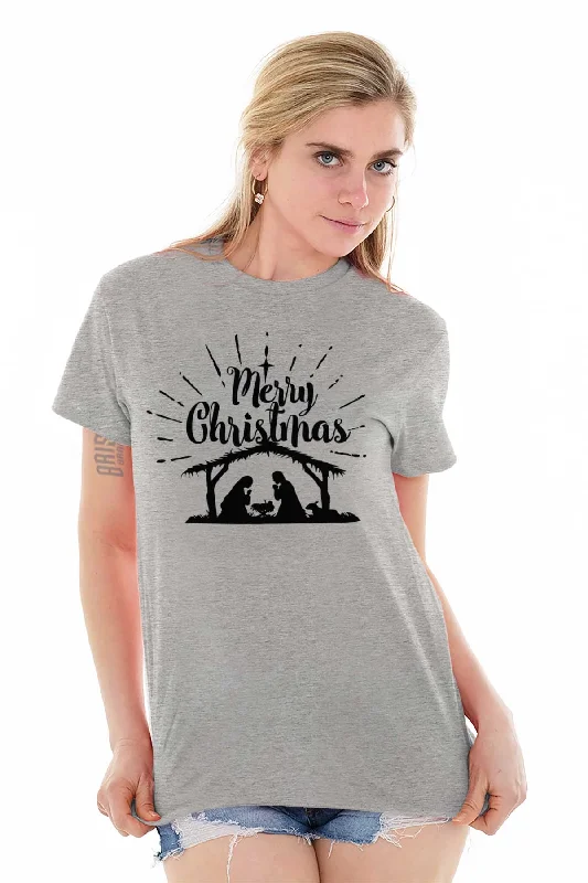 Nativity Xmas T Shirt