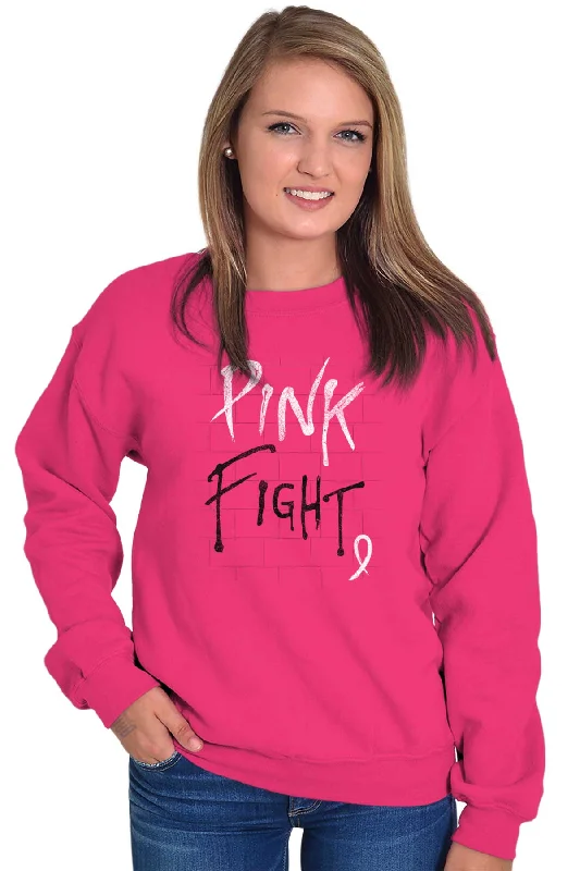 BCA Pink Fight Crewneck Sweatshirt