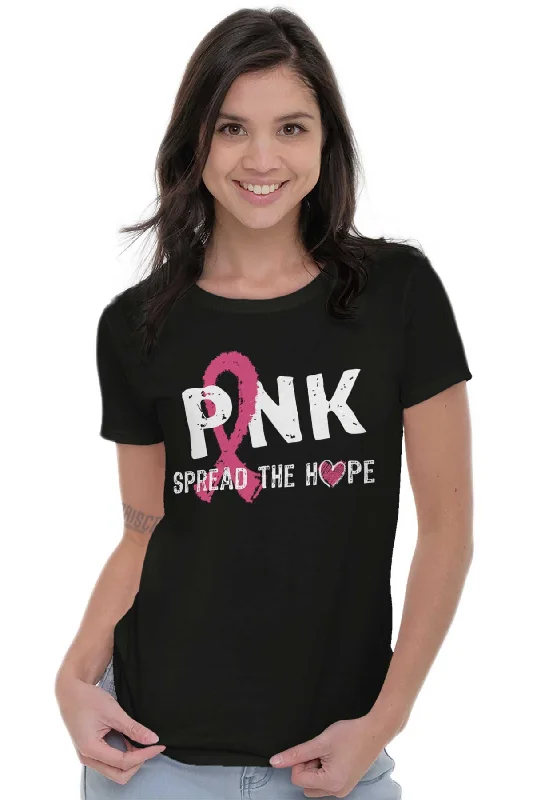 Breast Cancer Awareness Ladies T Shirt