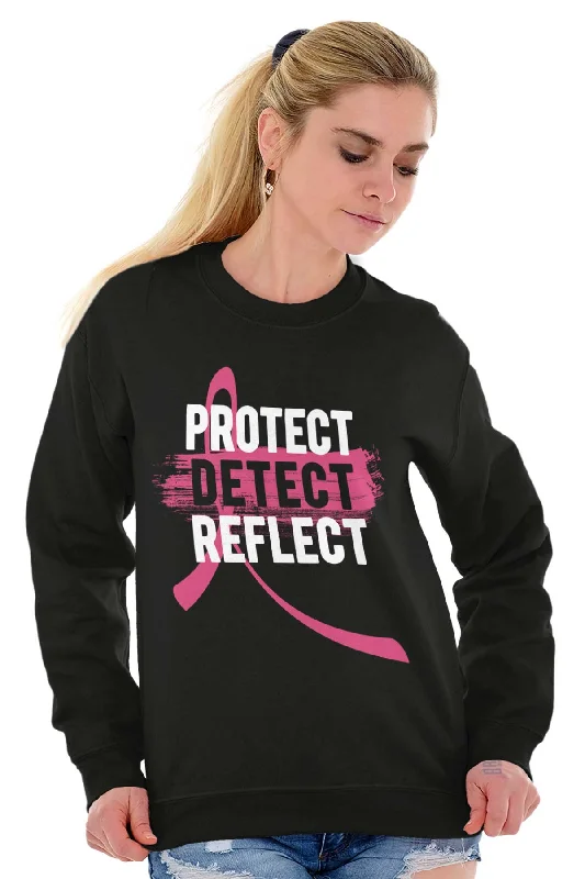 Protect Detect Reflect Crewneck Sweatshirt