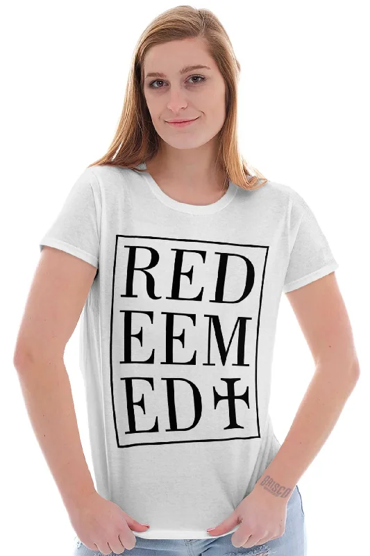 Redeemed Ladies T Shirt