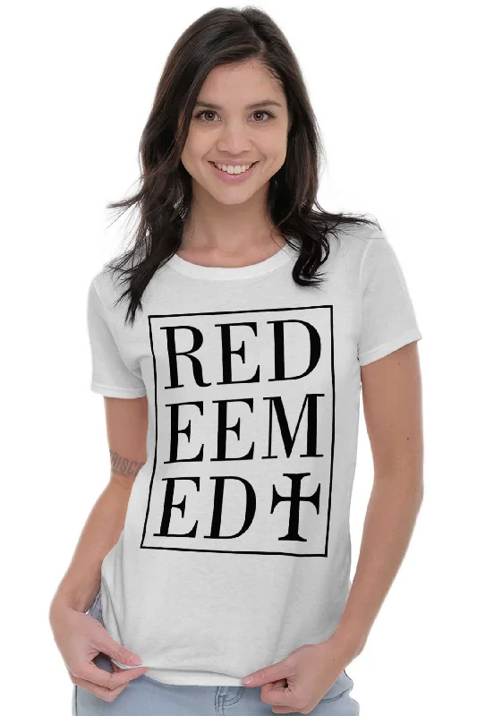 Redeemed Ladies T Shirt