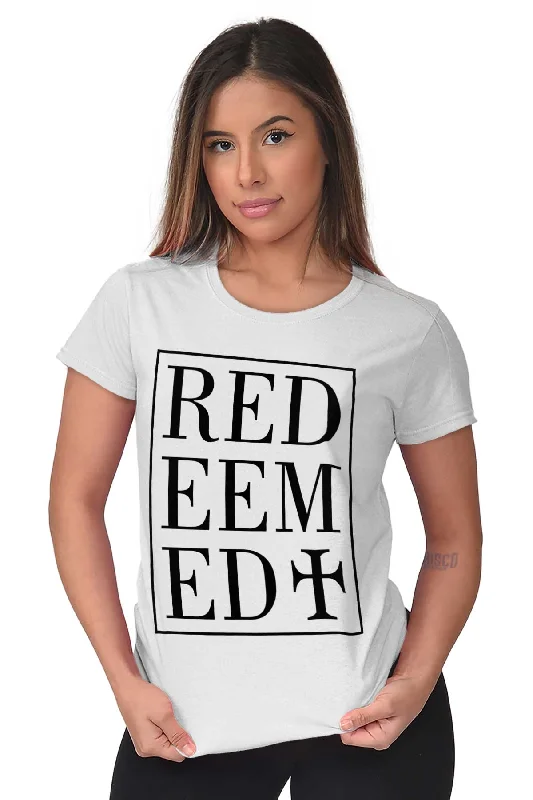 Redeemed Ladies T Shirt