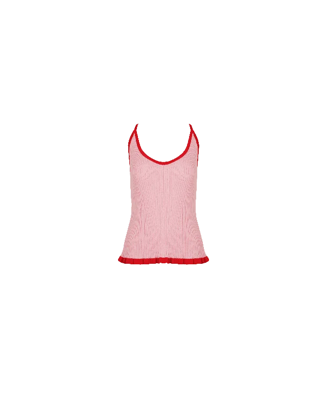 RINA TANK PINK CHERRY