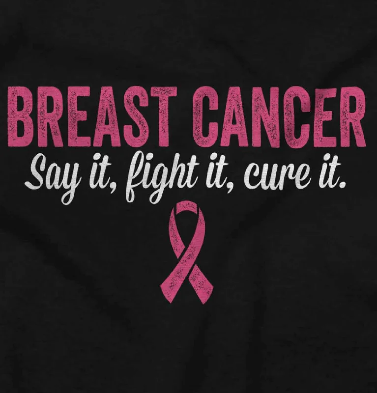 Fight Cure Breast Cancer Crewneck Sweatshirt