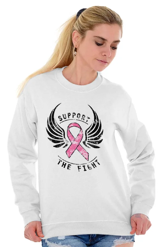 Breast Cancer Awareness Crewneck Sweatshirt