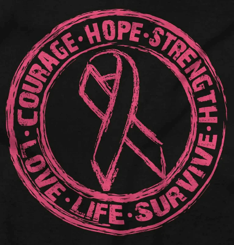 Courage Life Survive Crewneck Sweatshirt