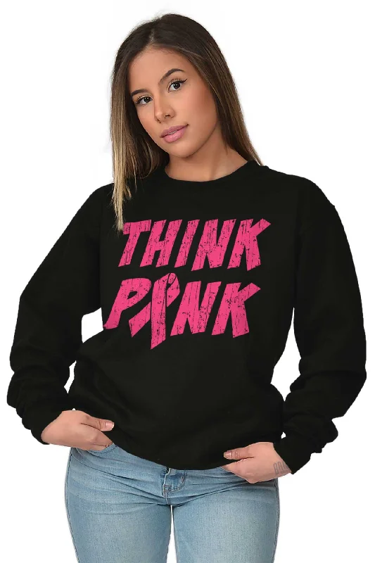 Think Pink Crewneck Sweatshirt