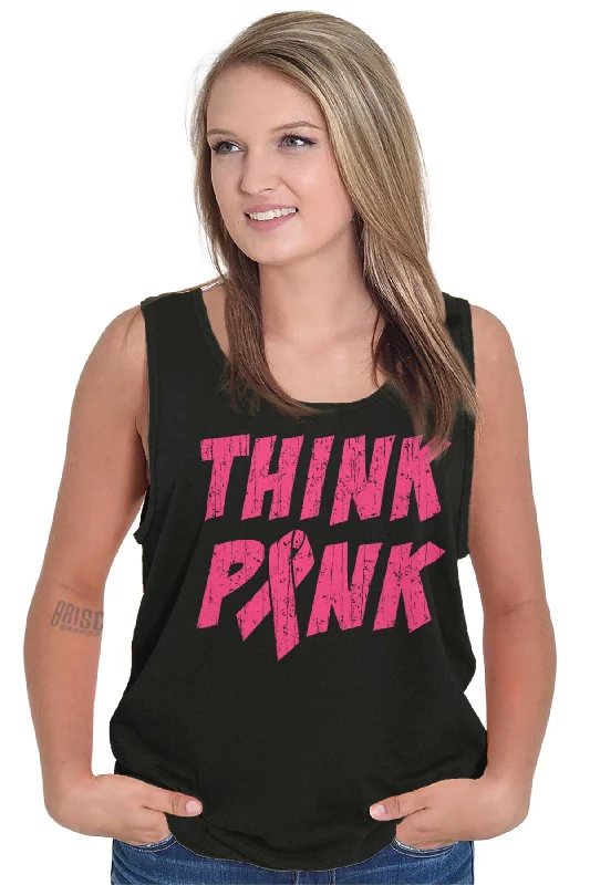 Think Pink Tank Top