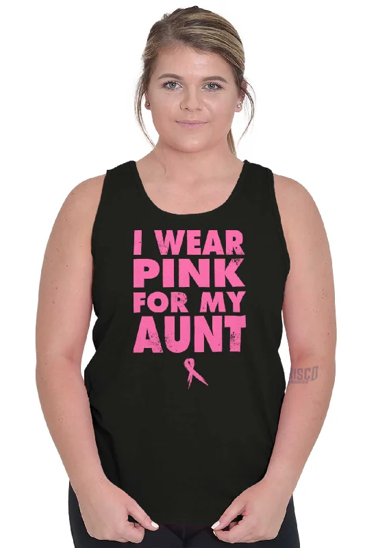 I Wear Pink For My Aunt Tank Top