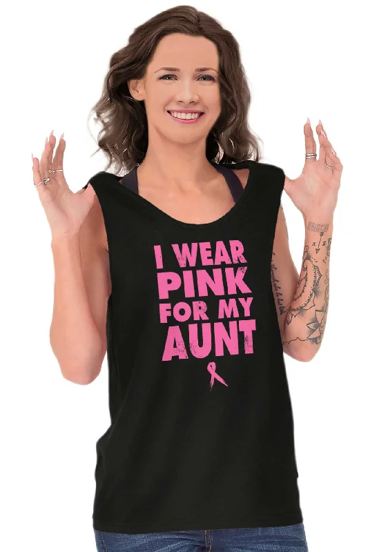 I Wear Pink For My Aunt Tank Top