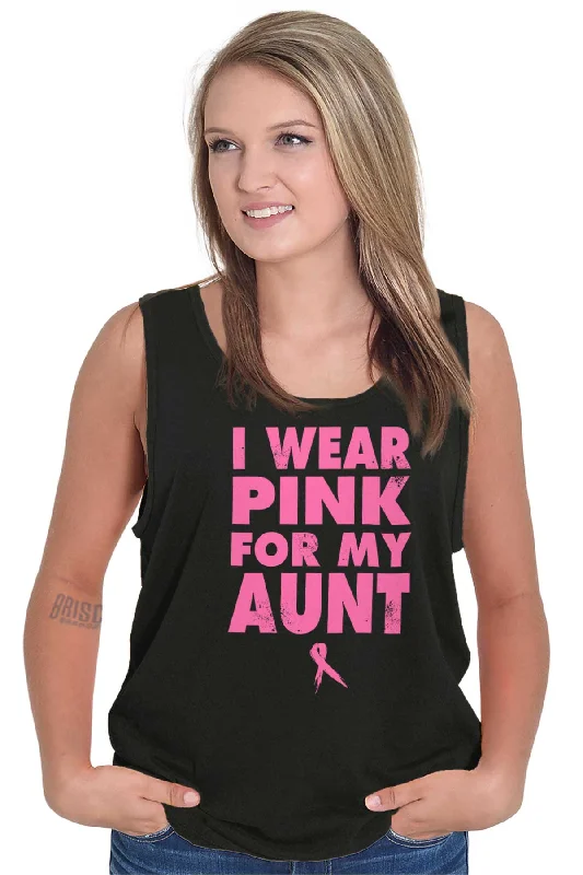 I Wear Pink For My Aunt Tank Top