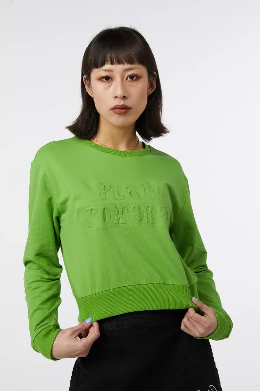 Plant Embossed Sweater