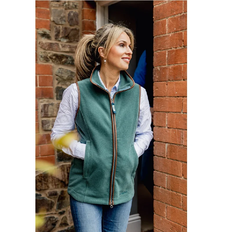 Schoffel Ladies Lyndon Fleece Gilet - Duck Egg