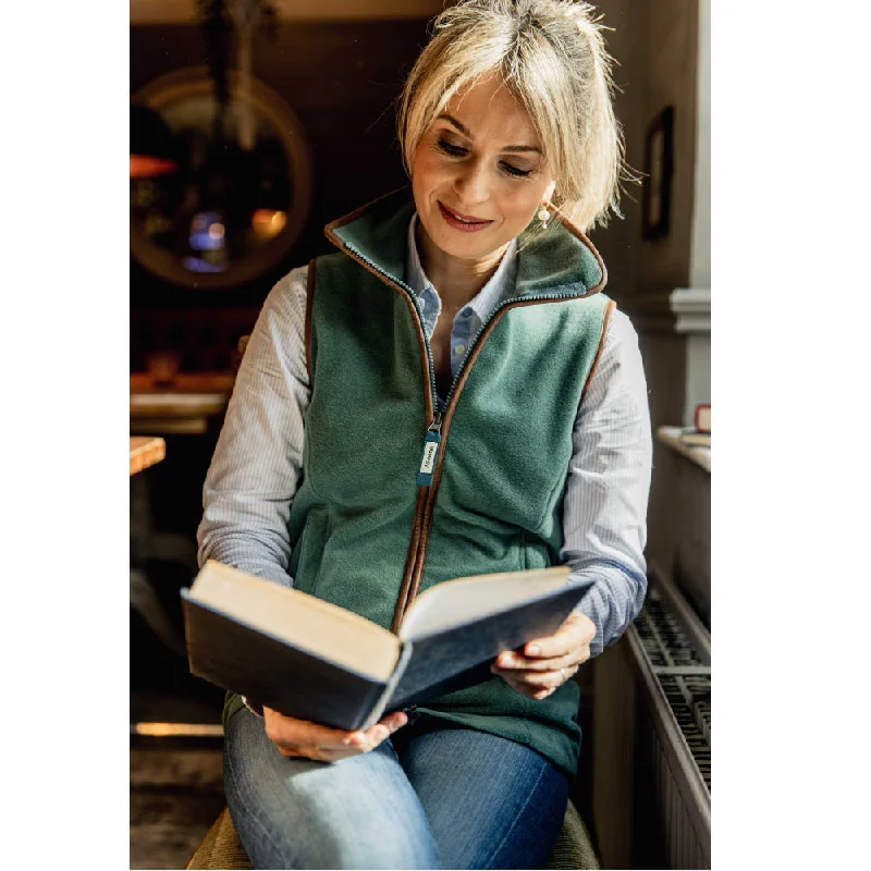 Schoffel Ladies Lyndon Fleece Gilet - Duck Egg