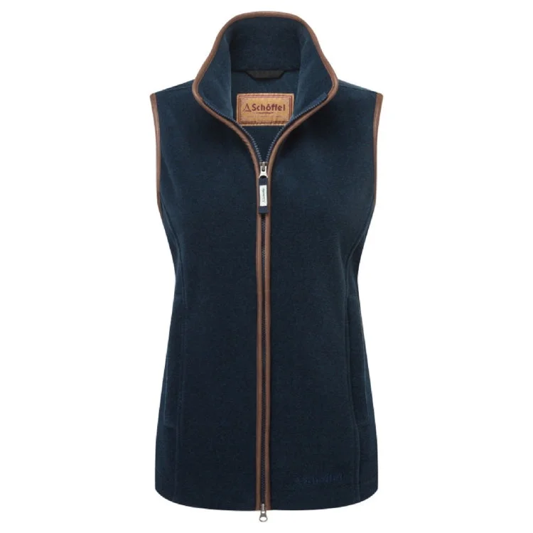 Schoffel Ladies Lyndon II Fleece Gilet - Petrol Blue