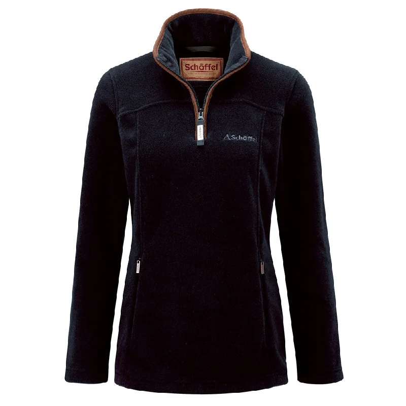 Schoffel Ladies Tilton 1/4 Zip Fleece - Navy