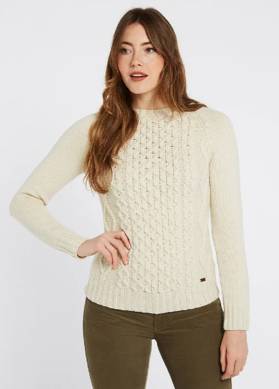 Shanley Women's Merino Sweater - Cream