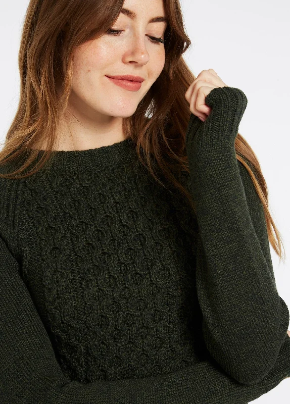 Shanley Women's Merino Sweater - Olive