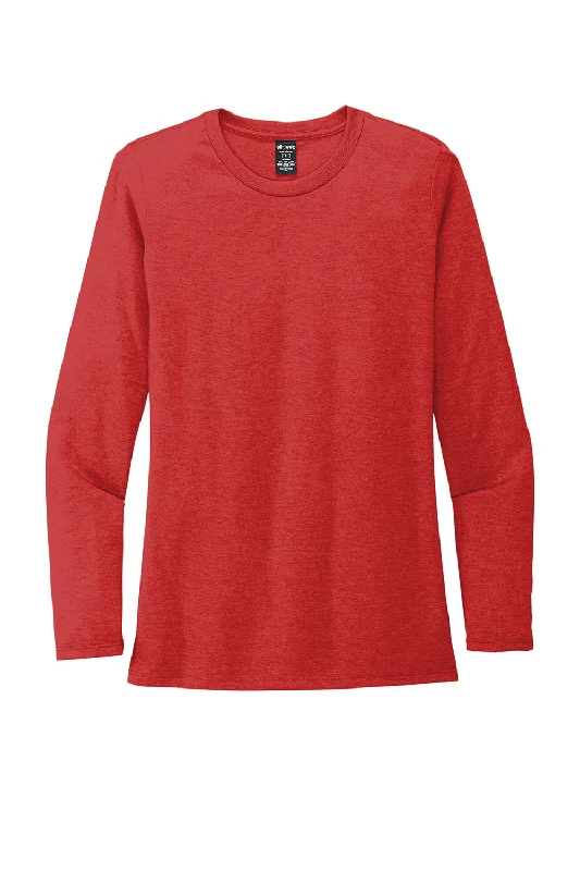 Allmade Womens Long Sleeve Crewneck T-Shirt - Rise Up Red