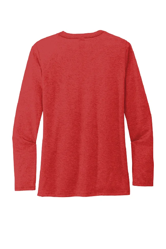 Allmade Womens Long Sleeve Crewneck T-Shirt - Rise Up Red